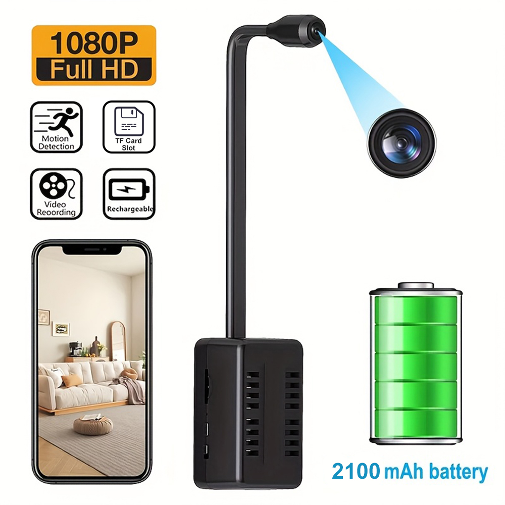 Hidden Camera Clock - WiFi Wireless Camera Motion Detection Security