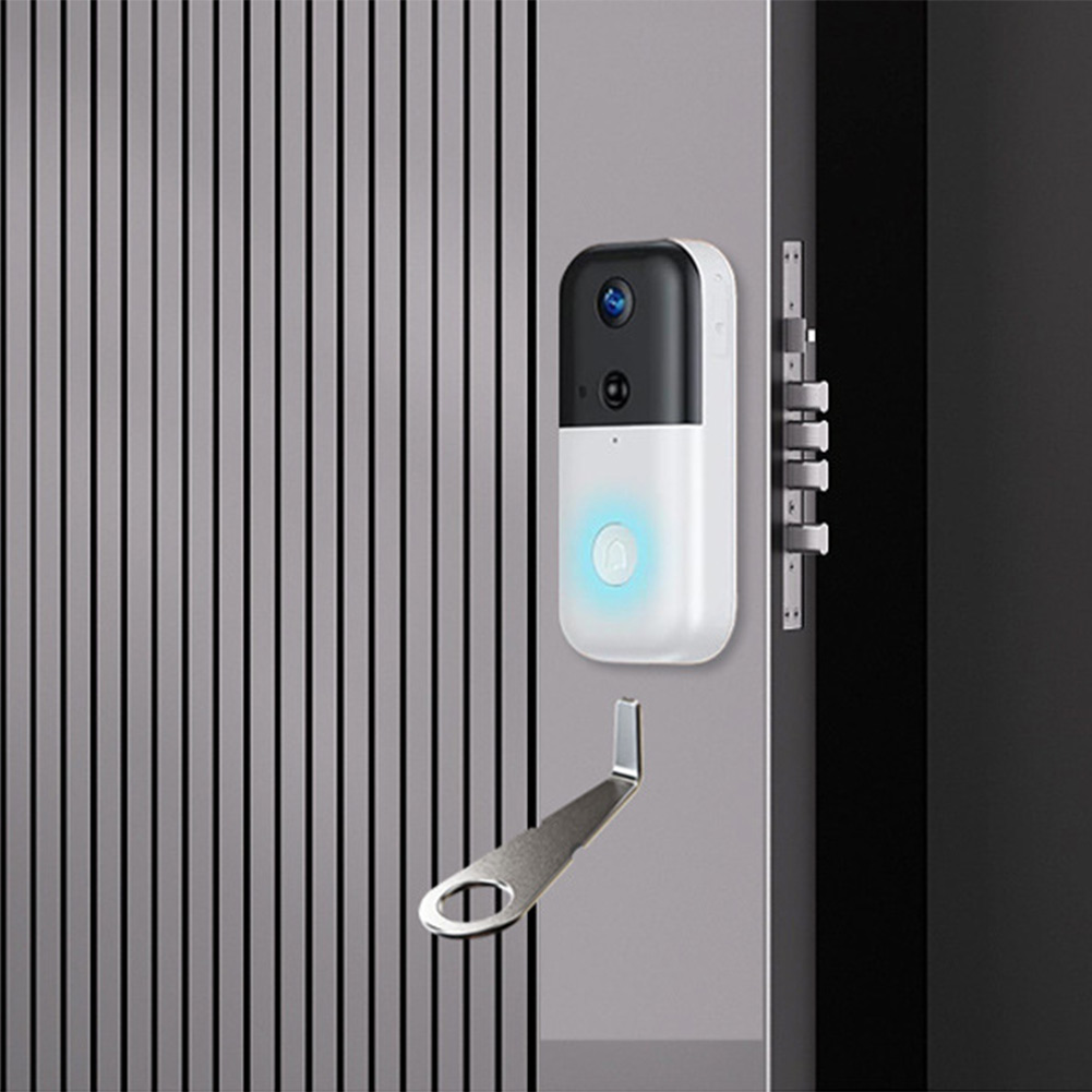 Home Security Ring Camera - Silver Video Doorbell Key For Ring