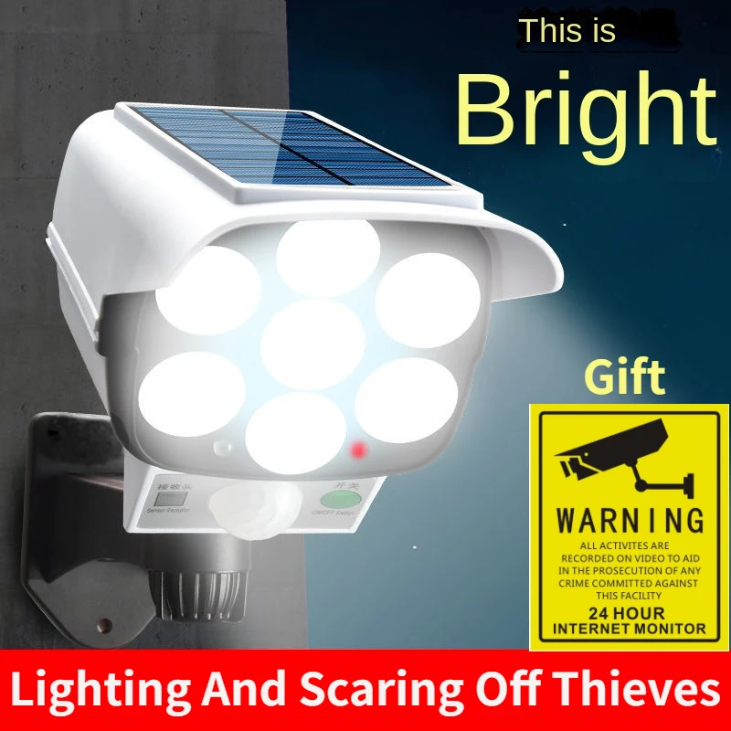 Home Security Diy - Outdoor Solar Light Motion Sensor Security