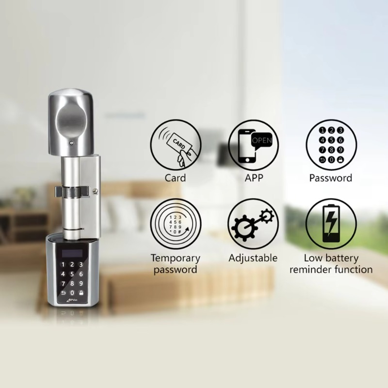 Smart Living Standard Stainles - đánh giá và giá Home Security Door Lock
