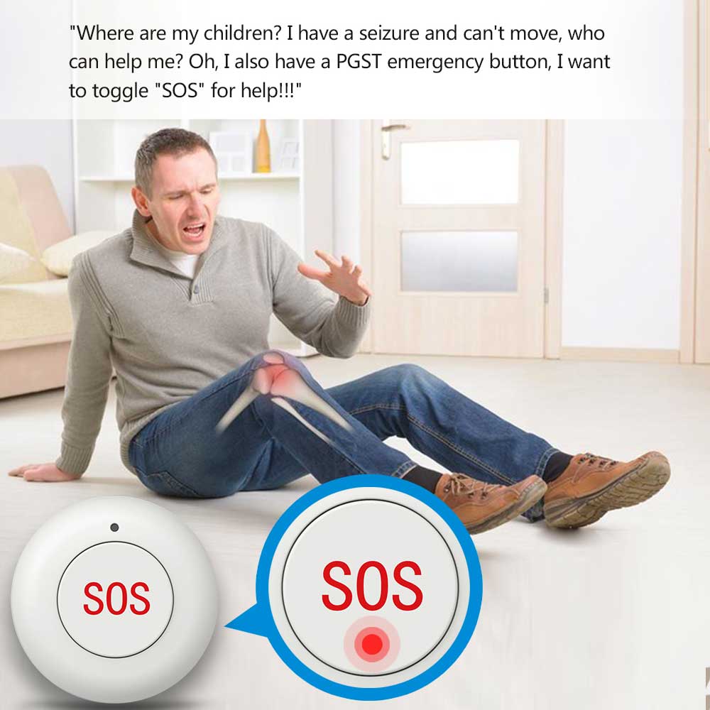 GauTone Không Dây Nút SOS Nhà  - đánh giá và giá Home Security Company