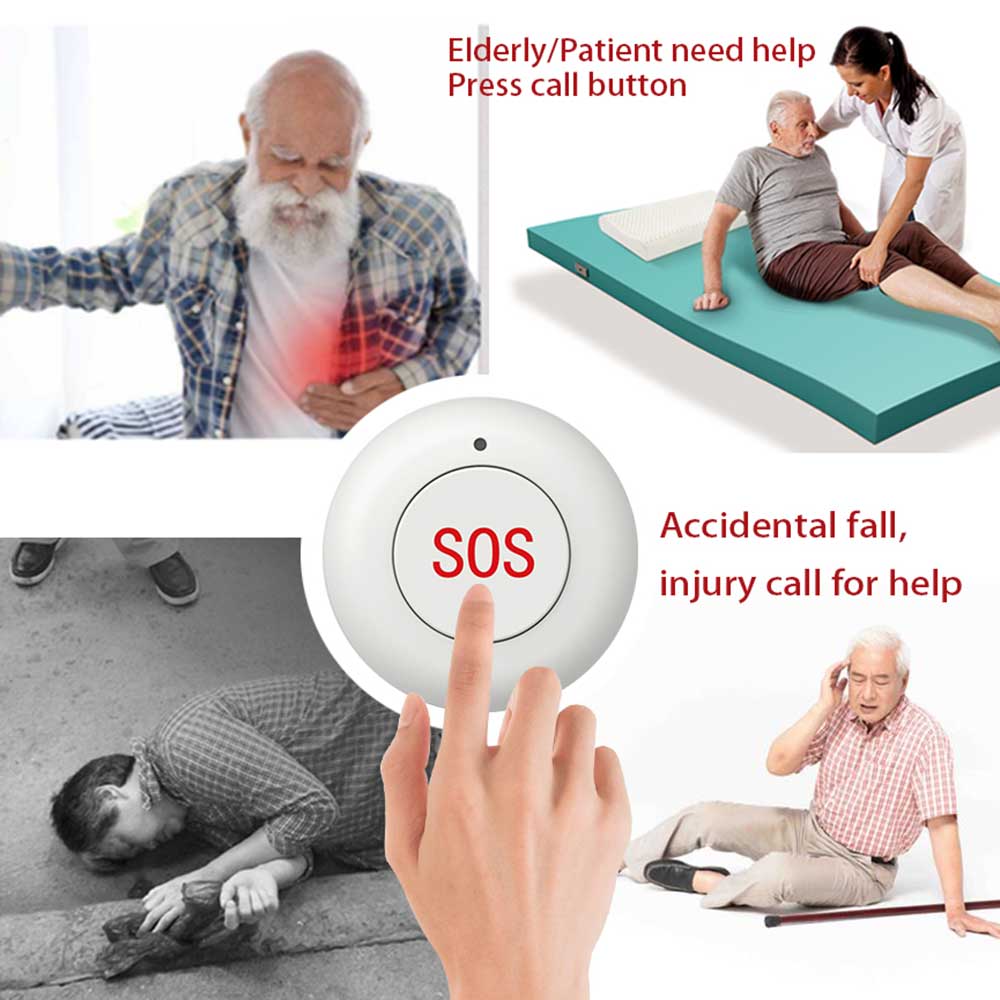 GauTone Không Dây Nút SOS Nhà  - đánh giá và giá Home Security Company