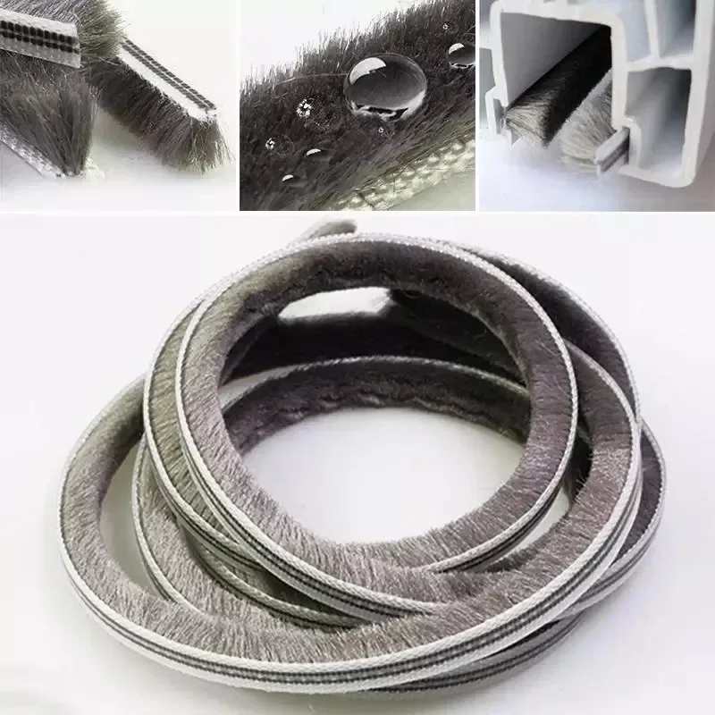 10M  Sealing Brush Strip Alumi - đánh giá và giá Home Security Front Door
