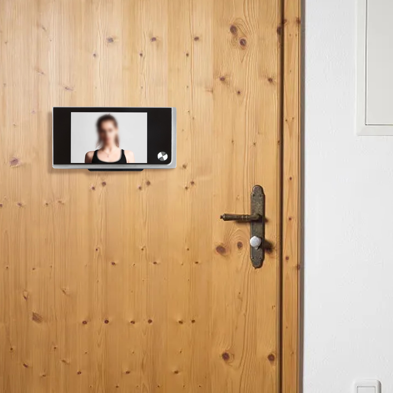 Digital Door Viewer Camera Doo - đánh giá và giá Home Security Ring Camera