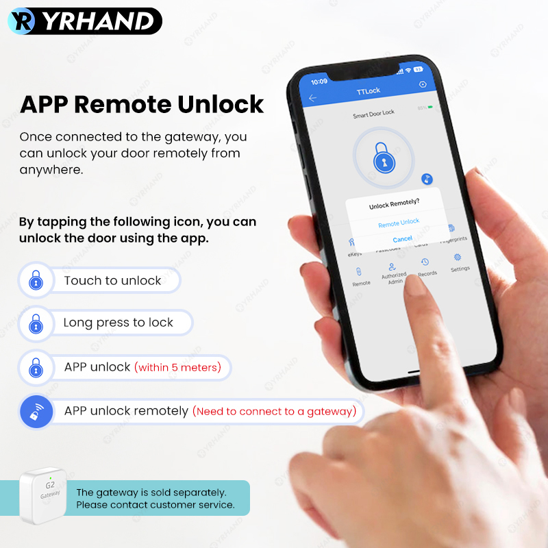 Bluetooth TTLock App Fingerpri - đánh giá và giá Home Security Battery