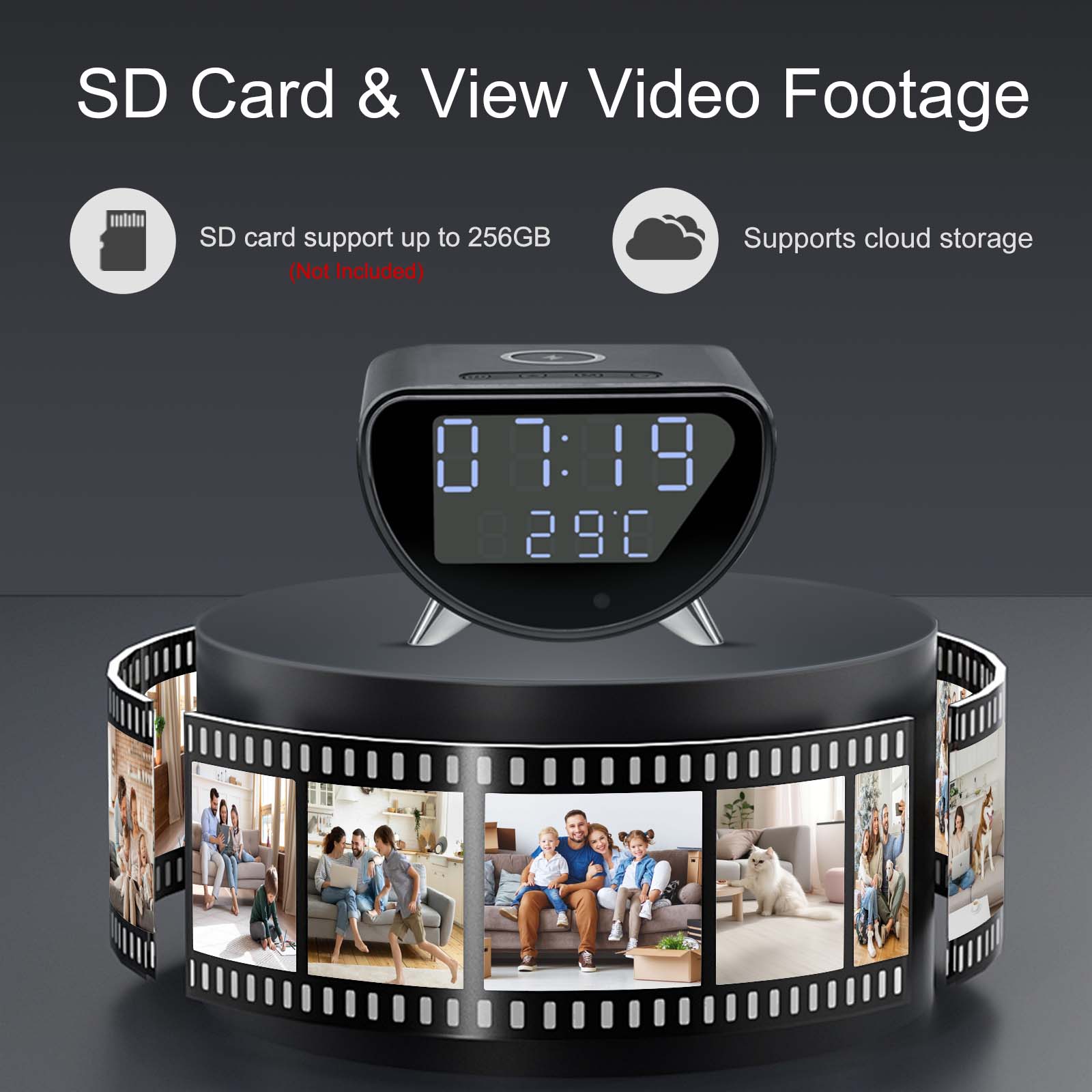 WiFi Clock Camera with Wireles - đánh giá và giá Hidden Camera Clock