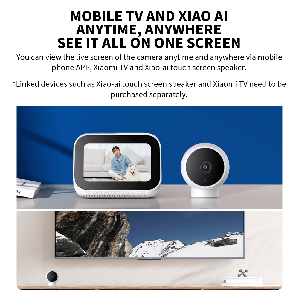 Xiaomi IP Camera 2K 1296P WiFi - đánh giá và giá Xiaomi Home Security Camera 2K
