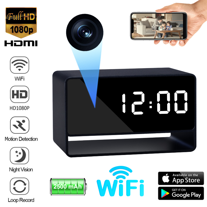 1080P WiFi Camera Digital Cloc - đánh giá và giá Hidden Camera Clock