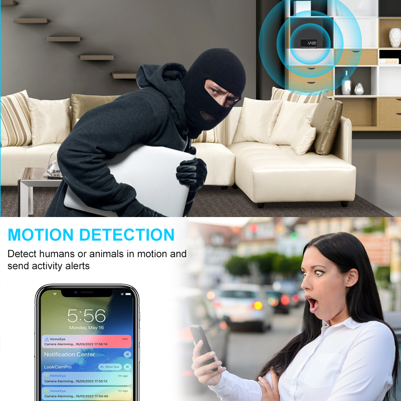 1080P WiFi Camera Digital Cloc - đánh giá và giá Hidden Camera Clock