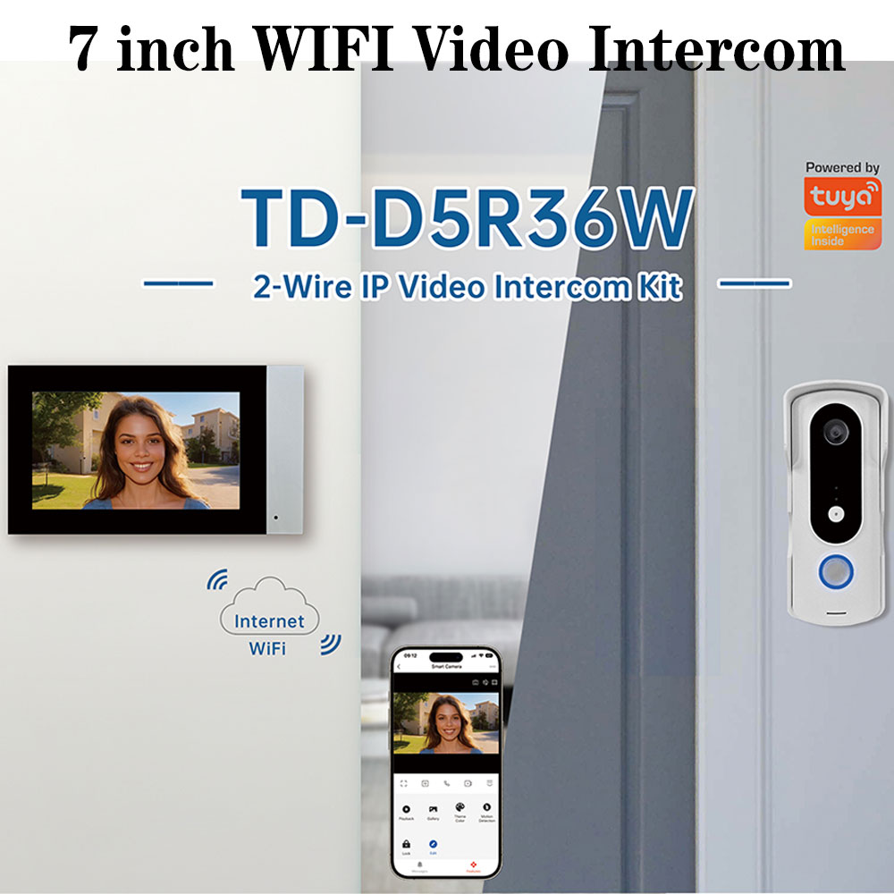 2 Wire Smart Home Tuya Wifi 10 - đánh giá và giá Home Security Cameras Uk