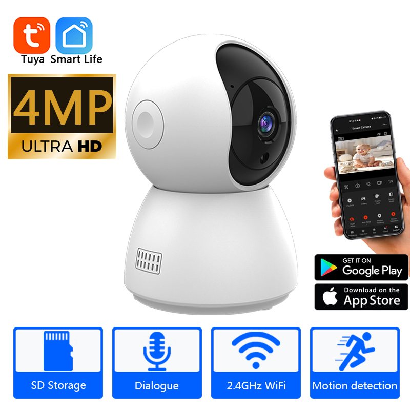 HD 4MP Tuya Smart Mini WiFi IP - đánh giá và giá Home Security Tips