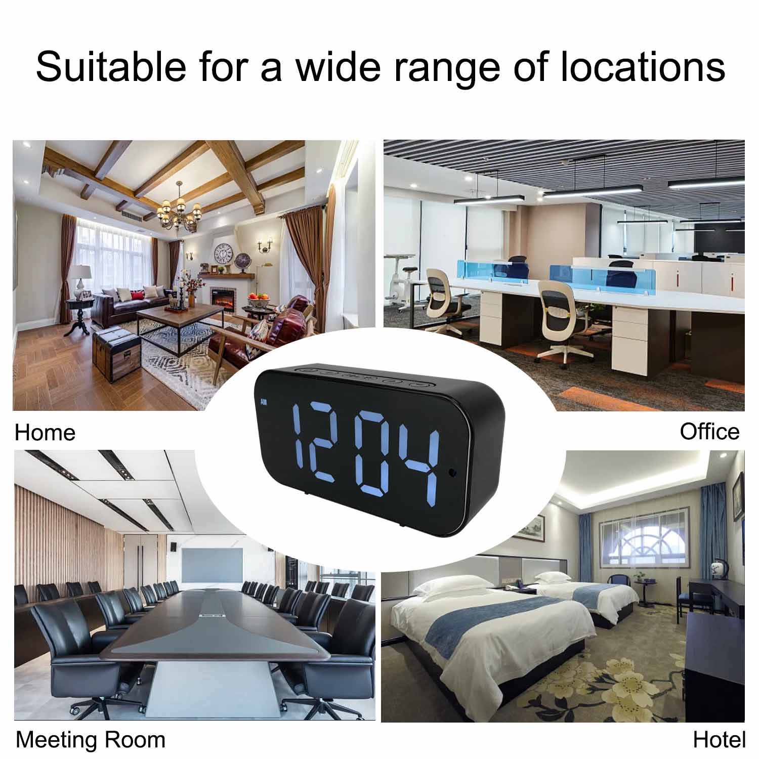 Wi-Fi Clock Camera with 1080P  - đánh giá và giá Hidden Camera Clock