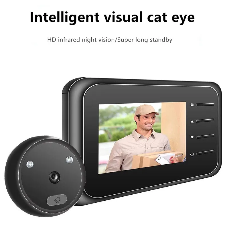 2.4 inch Video Peephole Doorbe - đánh giá và giá Home Security Ring Camera