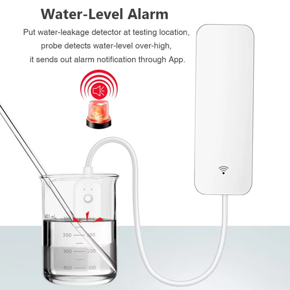 ZigBee WiFi Water Leak Sensor  - đánh giá và giá Home Security App