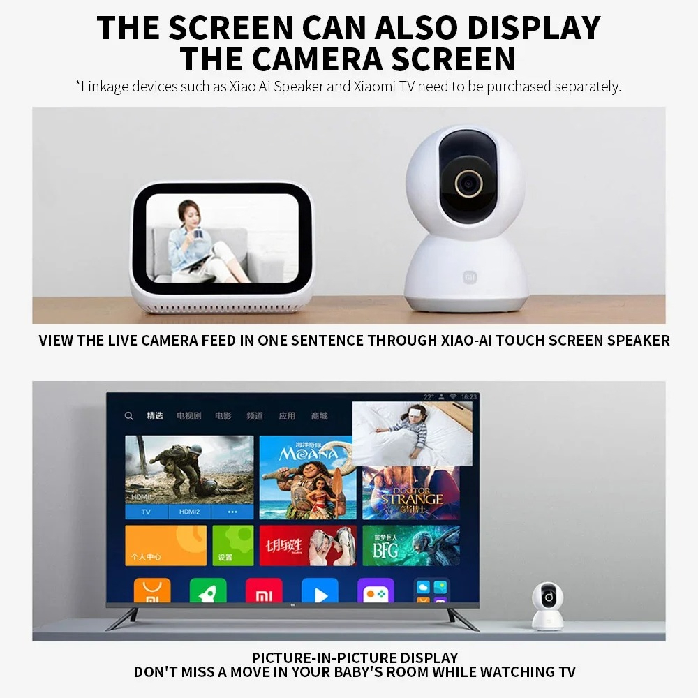 Xiaomi  Smart Camera PTZ 2K We - đánh giá và giá Xiaomi Home Security Camera 2K