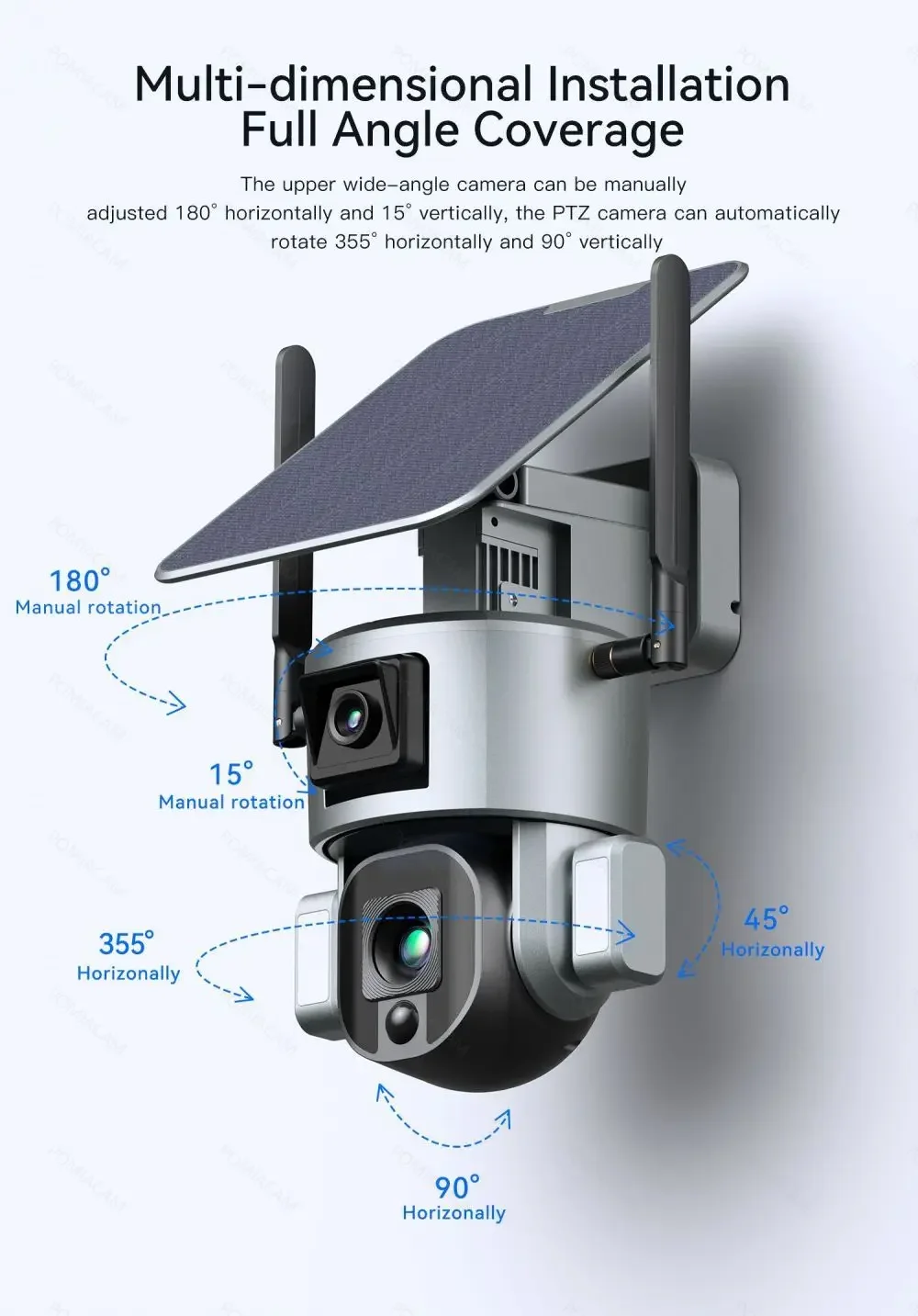 4G Wireless Solar Camera Dual  - đánh giá và giá Home Security Cameras Uk