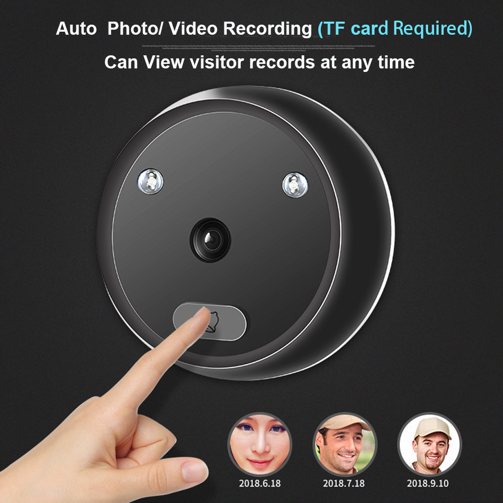 Video Nhìn Trộm Màu Chuông Cửa - đánh giá và giá Home Security Ring Camera