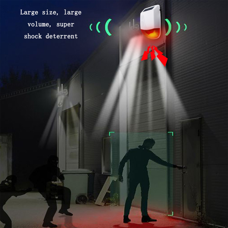 Outdoor 433MHz Wireless Waterp - đánh giá và giá Alarm Siren Outdoor