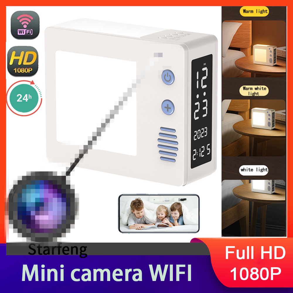 1080P HD4K WiFi Mini Camera LE - đánh giá và giá Hidden Camera Clock