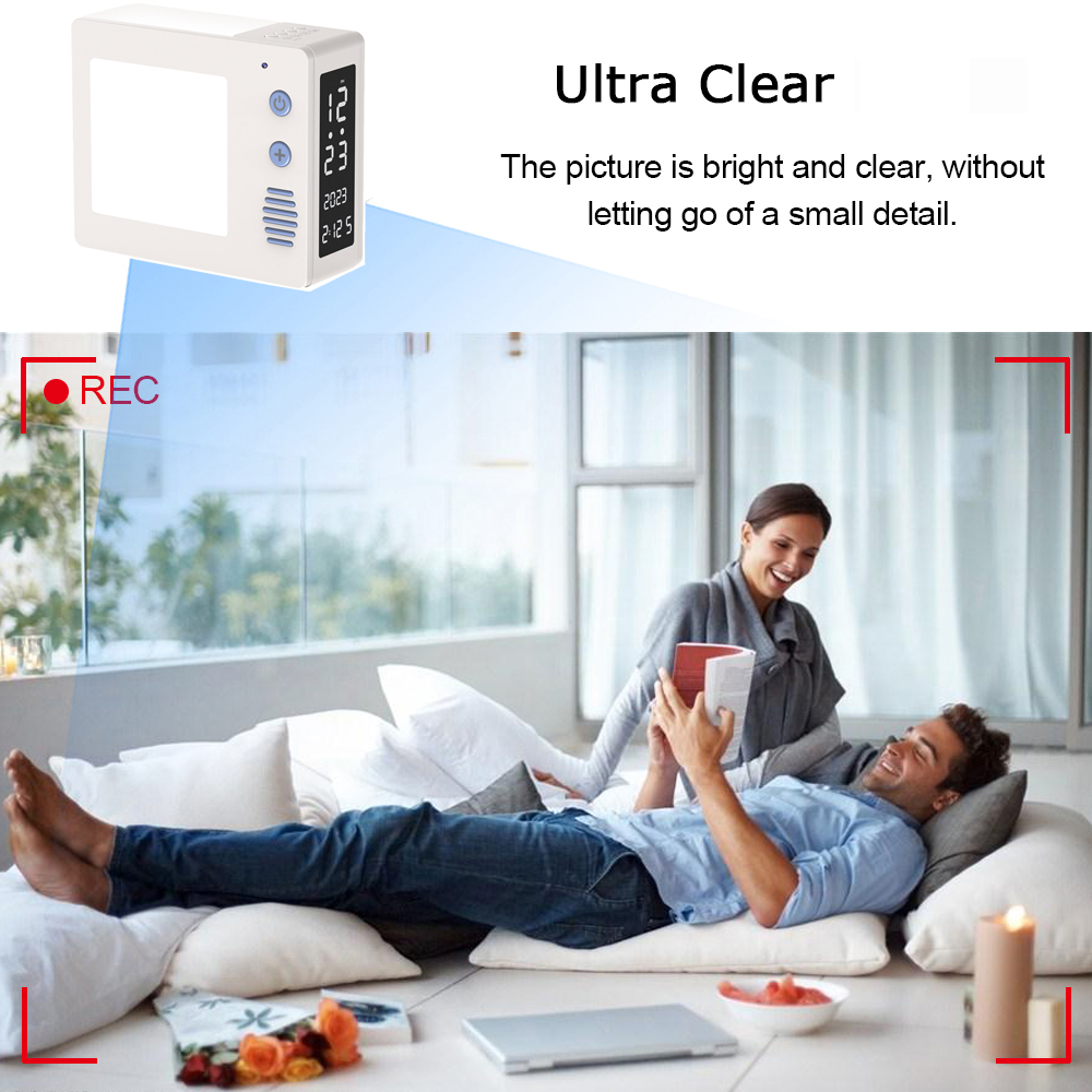 1080P HD4K WiFi Mini Camera LE - đánh giá và giá Hidden Camera Clock
