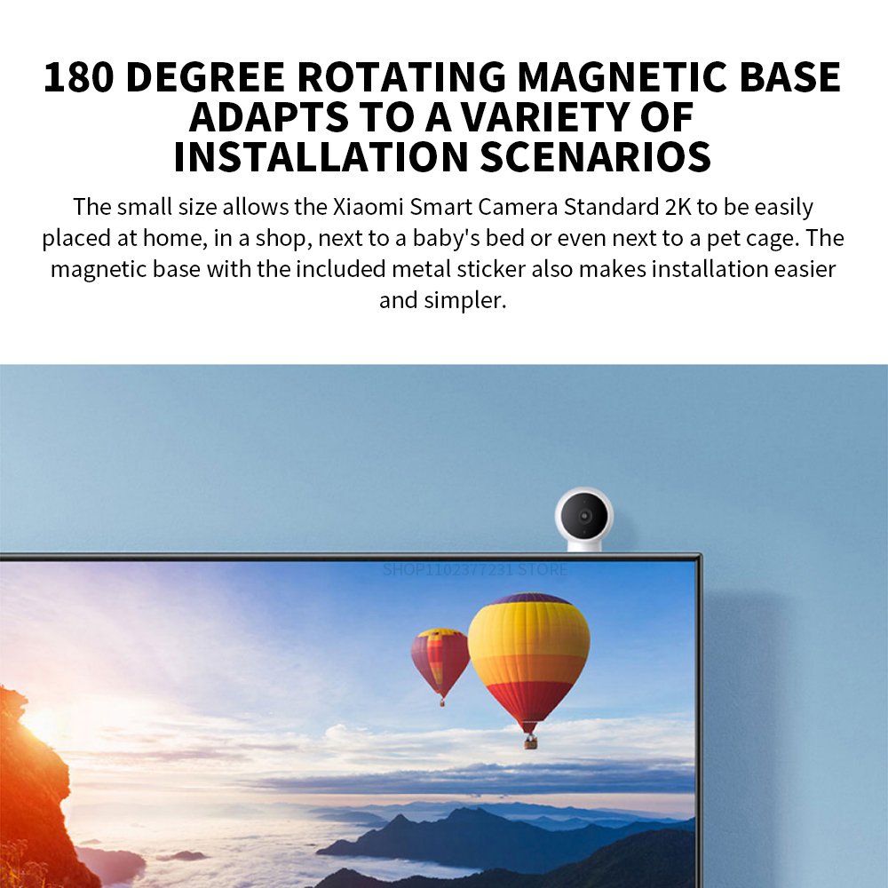 Xiaomi Smart IP Camera 2K 1296 - đánh giá và giá Xiaomi Home Security Camera 2K
