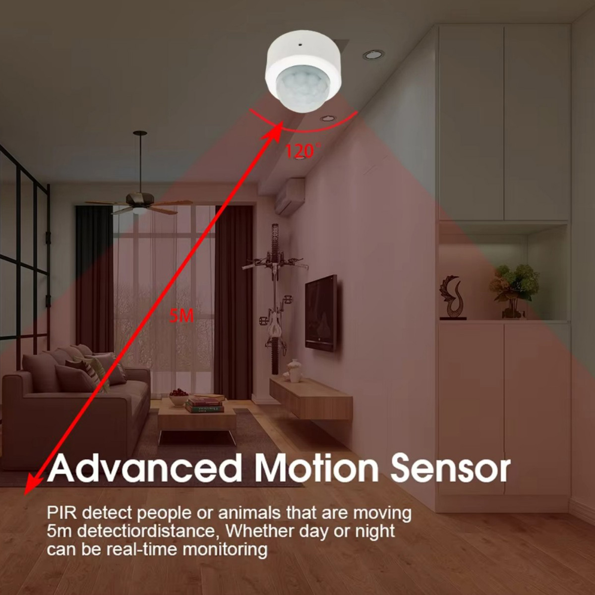 Zigbee3.0 Mini PIR Human Motio - đánh giá và giá Home Security App