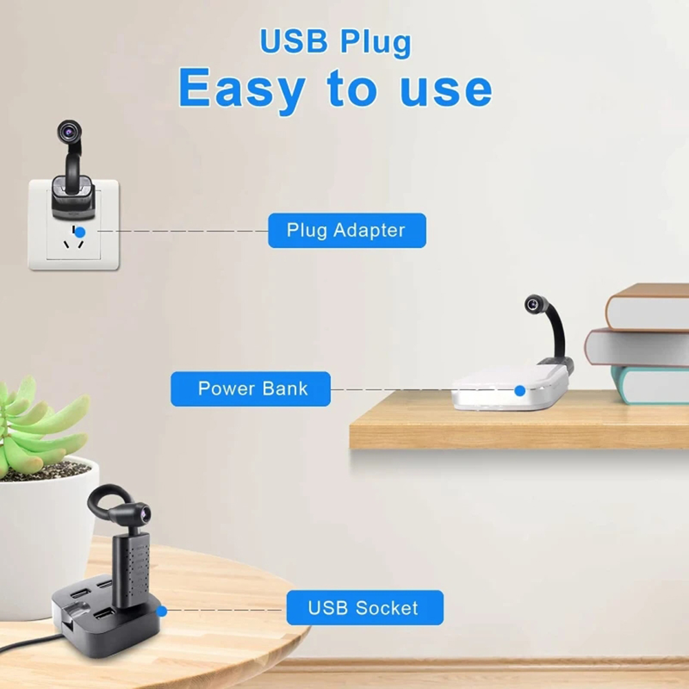 1080P HD Mini Camera USB Wirel - đánh giá và giá Hidden Camera Clock
