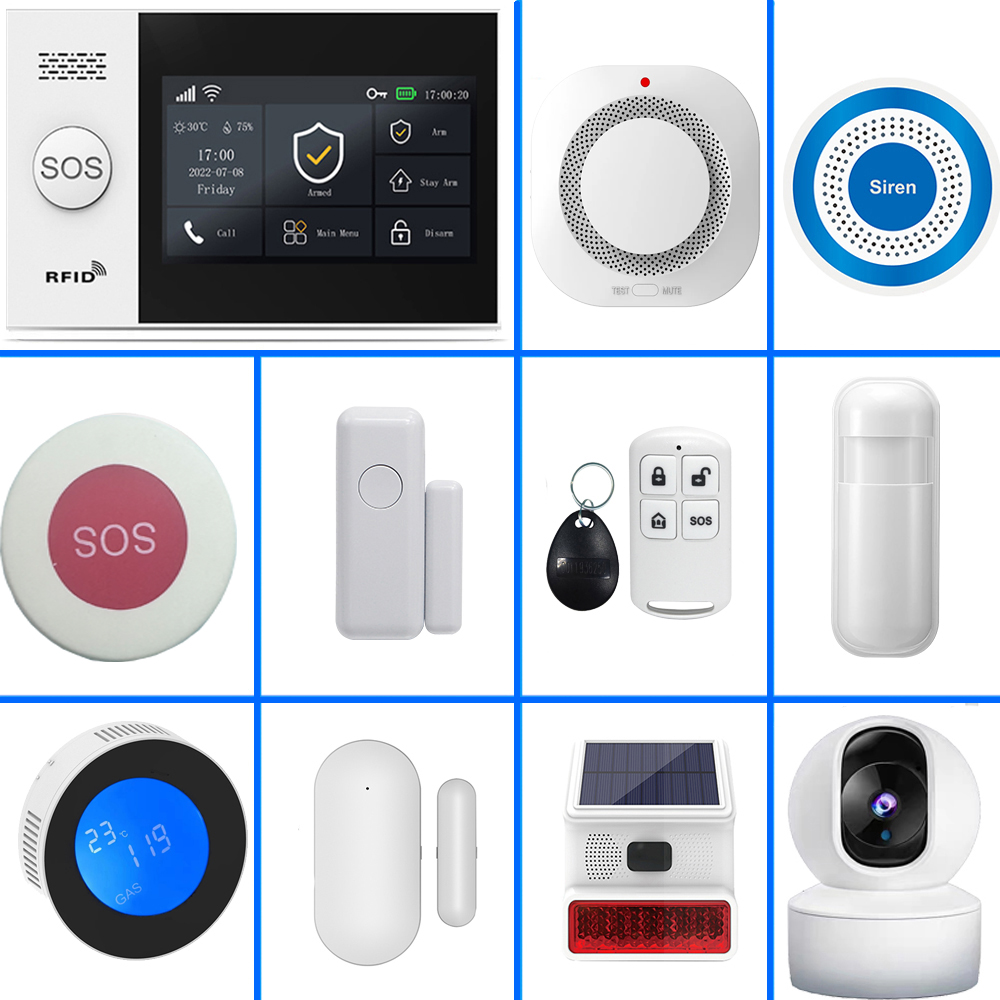 PGST 4G Tuya Smart Home Alarm  - đánh giá và giá Home Security Diy