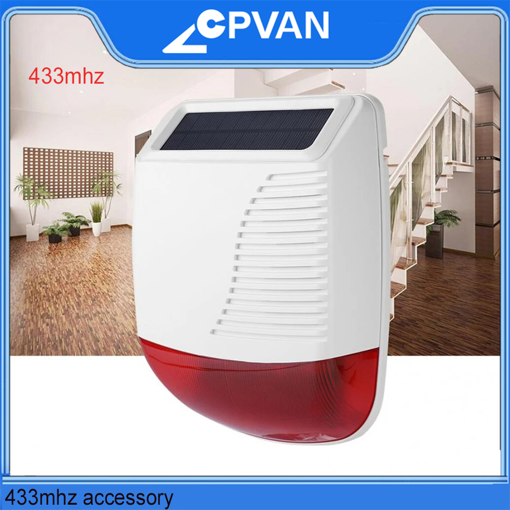 CPVAN Outdoor Wireless Siren 1 - đánh giá và giá Alarm Siren Outdoor